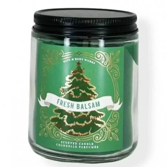 FRESH BALSAM Single Wick Candle - Picture 1 of 1